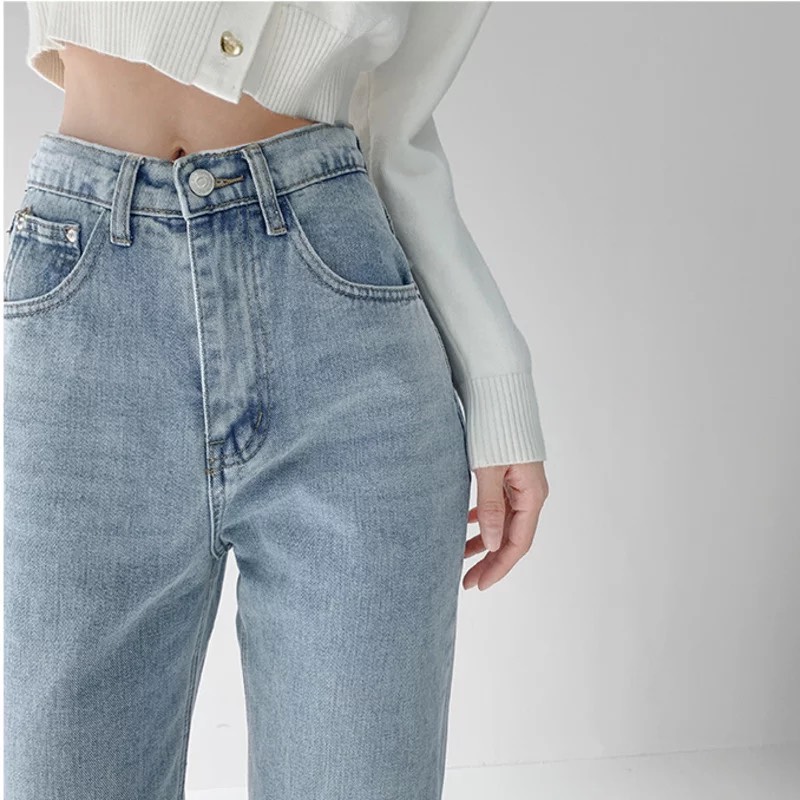 [HCM]Quần Jeans Ống Suông Rộng Đối Xứng Siêu Hot Xu Hướng 2050 Chỉ Có Tại TRÙM JEANS CHUYÊN SỈ