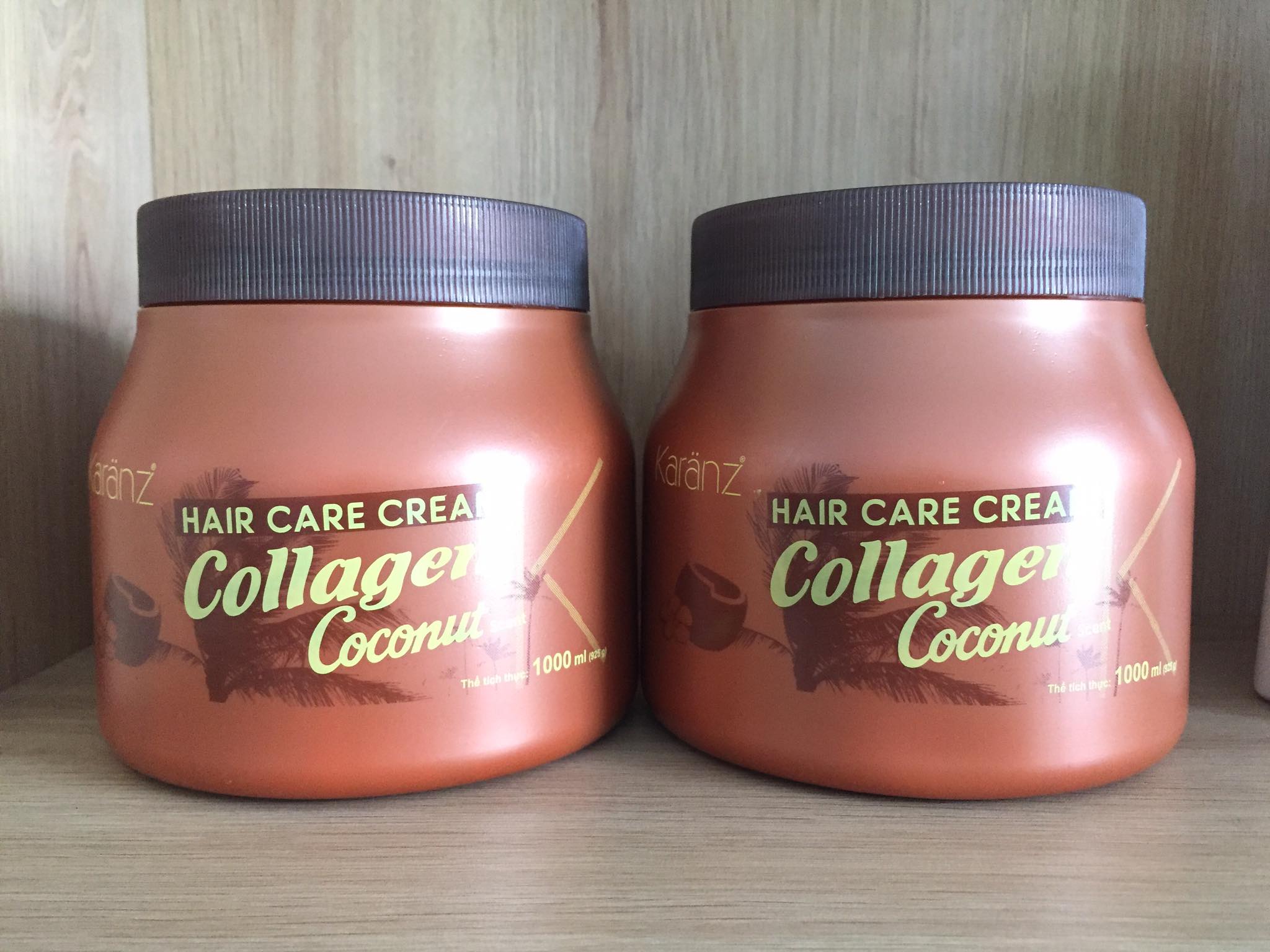 Hấp ủ tóc KARANZ 1000ml (collagen/ dừa/ bơ/ cherry)