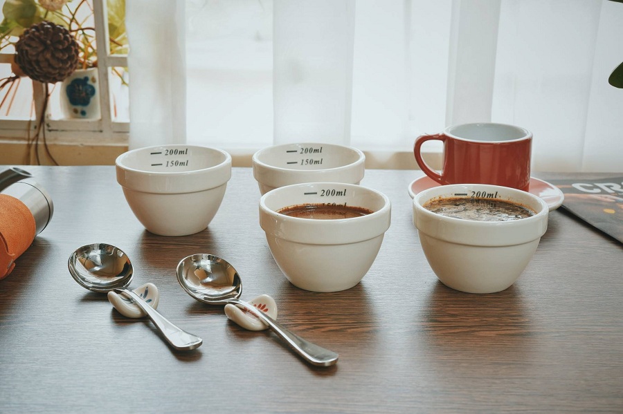 [HCM]Chén sứ cupping thử nếm cà phê 200ml