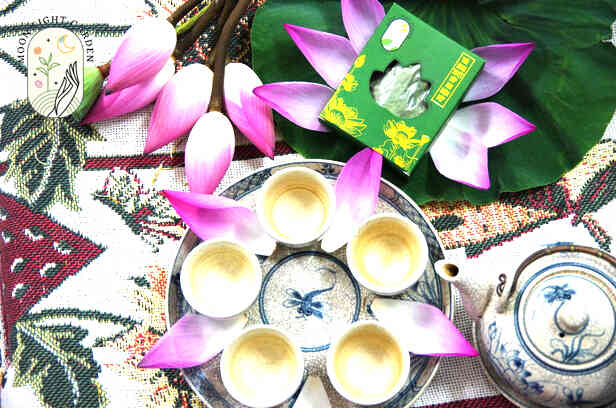 Trà Shan Tuyết Ứớp Sen Bách Diệp