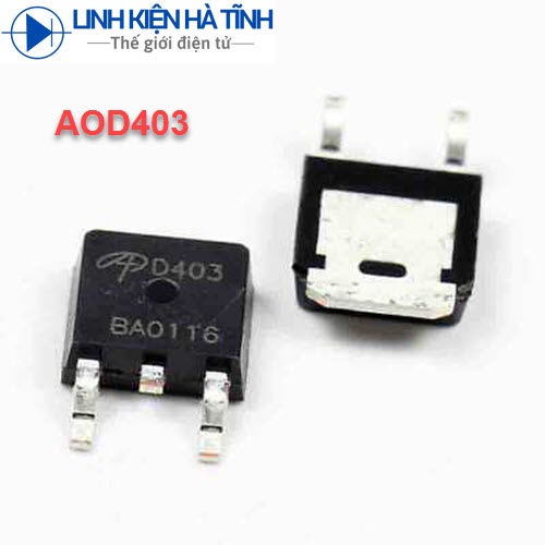 5 con MOSFET AOD403 D403 TO-252 30V 70A