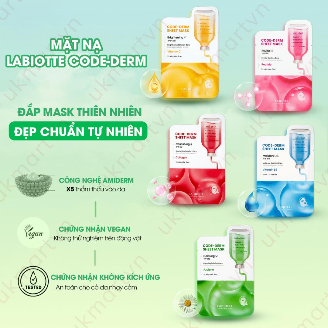 Mặt Nạ Dưỡng Da Labiotte Hàn Quốc 25ml