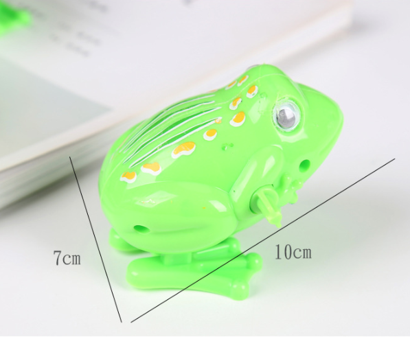 [HCM]Ếch Nhảy Vặn Dây Cót Đồ Chơi Trẻ Em Sáng Tạo