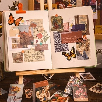 Sổ Sticker dán cổ điển Eslite