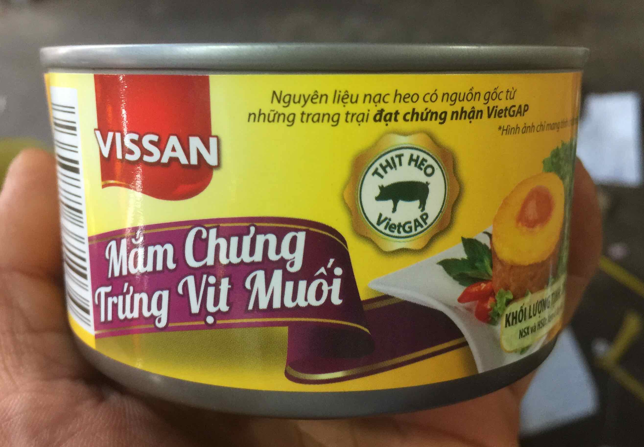 mắm chưng trứng vịt muối vissan 200g
