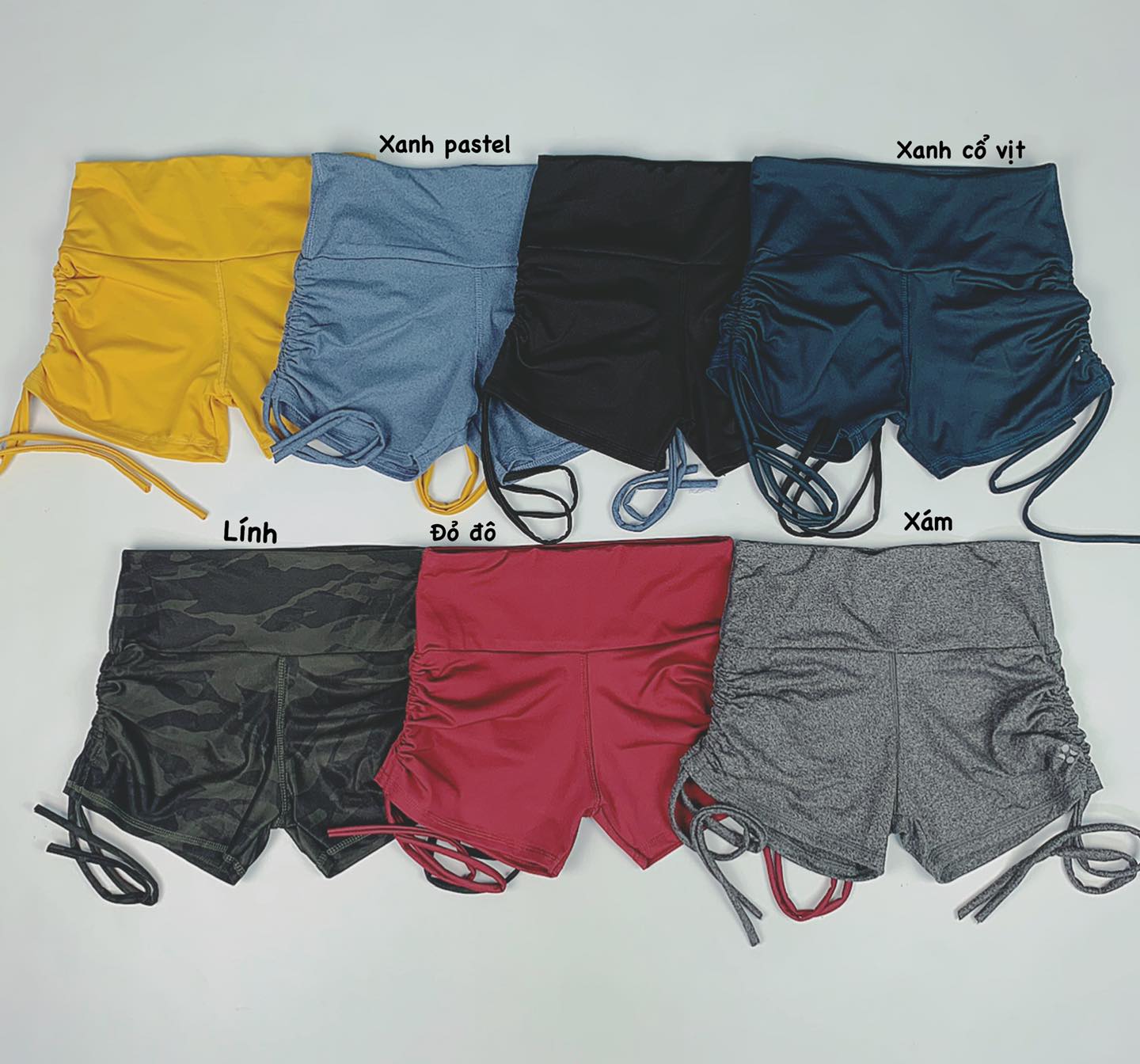 Quần Short Rút Dây Tập Gym