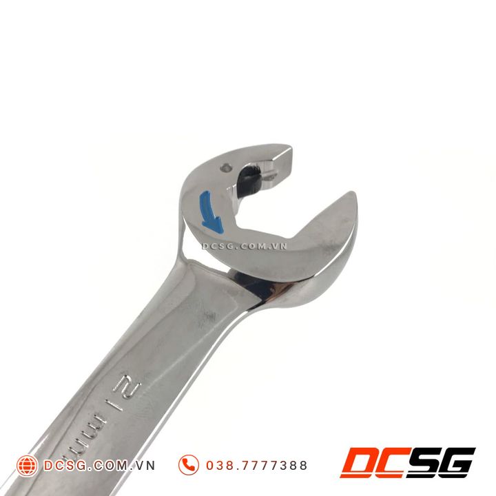Cờ lê vòng miệng tự động 21mm Sata 43616