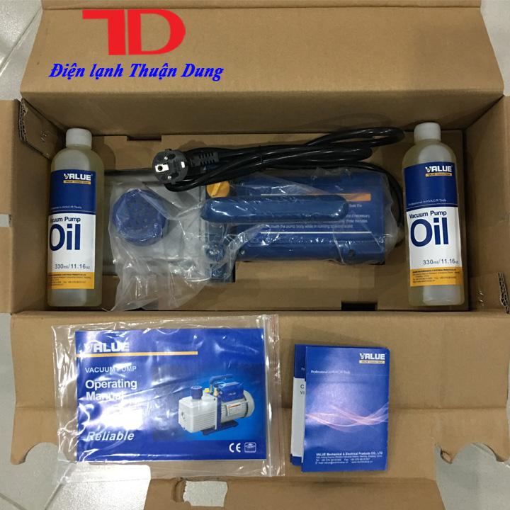Máy hút chân không VALUE 7.0 CFM, dòng VE260 Điện Lạnh Thuận Dung