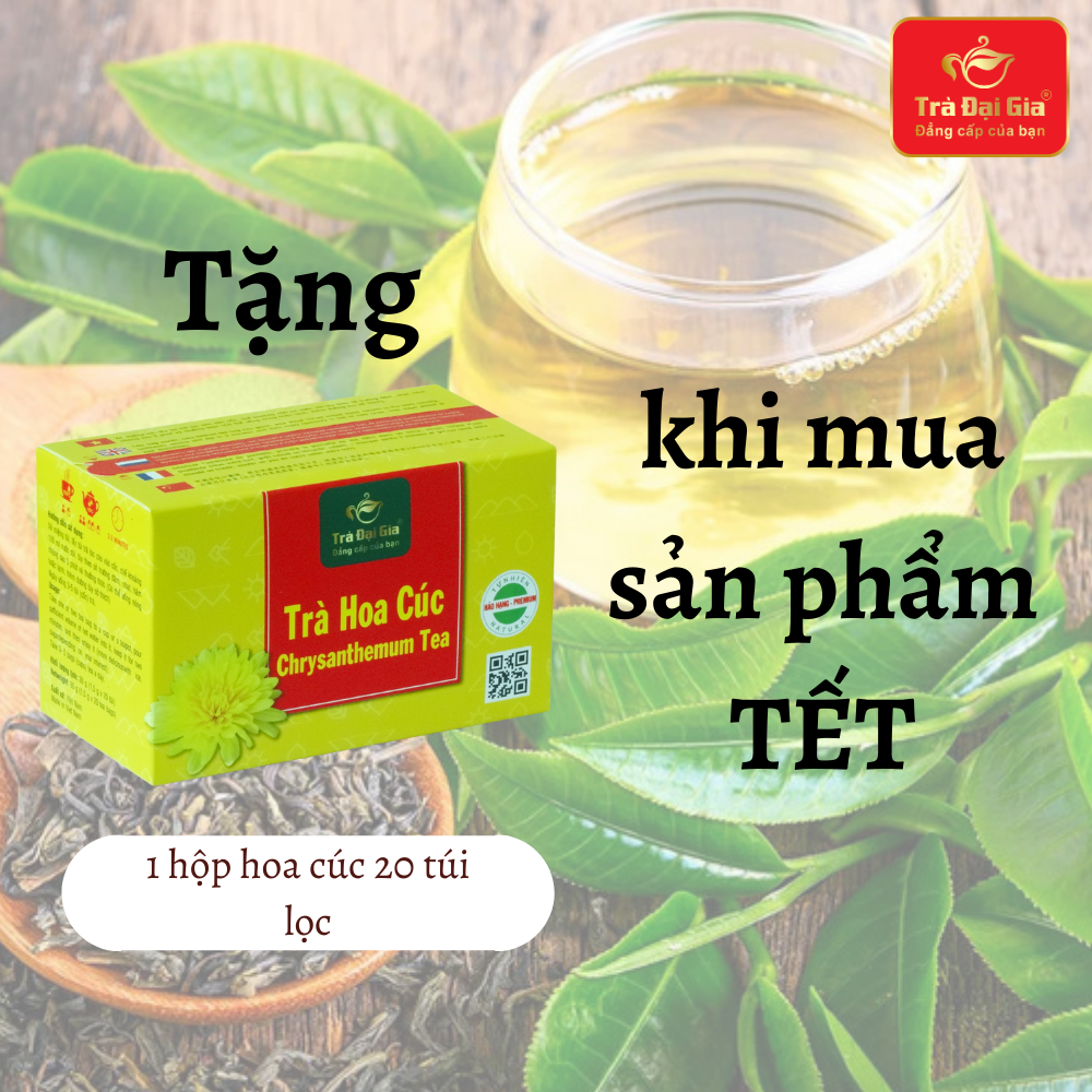 (Hàng tặng không bán) Trà hoa cúc túi lọc - Trà Đại Gia