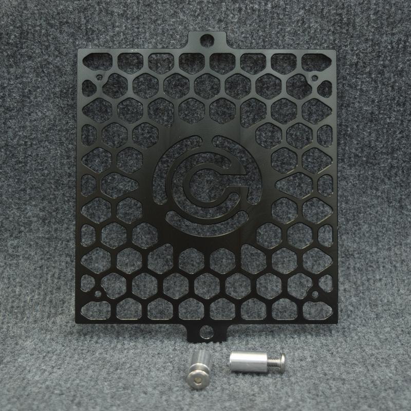 [HCM]Che két nước Nhôm CNC cao cấp dành cho xe RAIDER SATRIA FI mẫu mới ( màu đen )