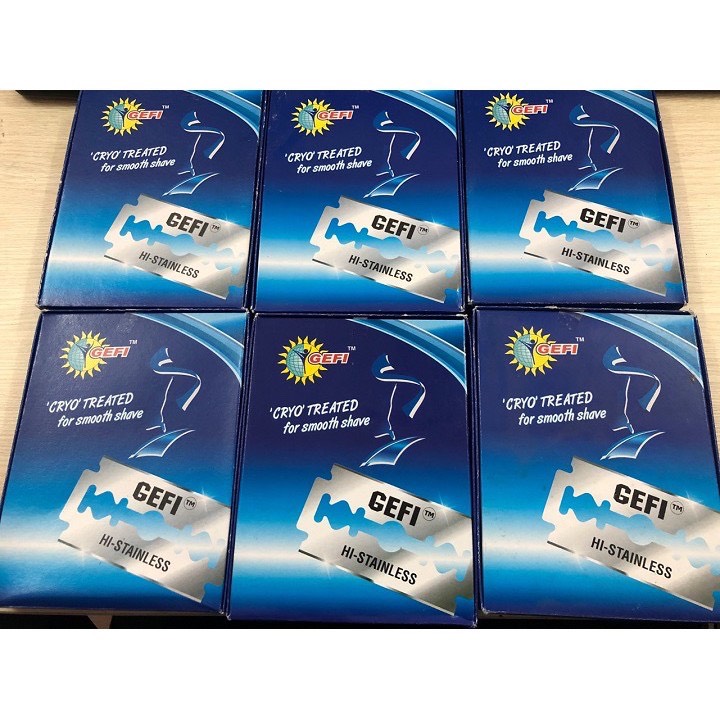 LƯỠI LAM GEFI COMBO 5 LƯỠI - 10 LƯỠI - 50 LƯỠI -100 LƯỠI