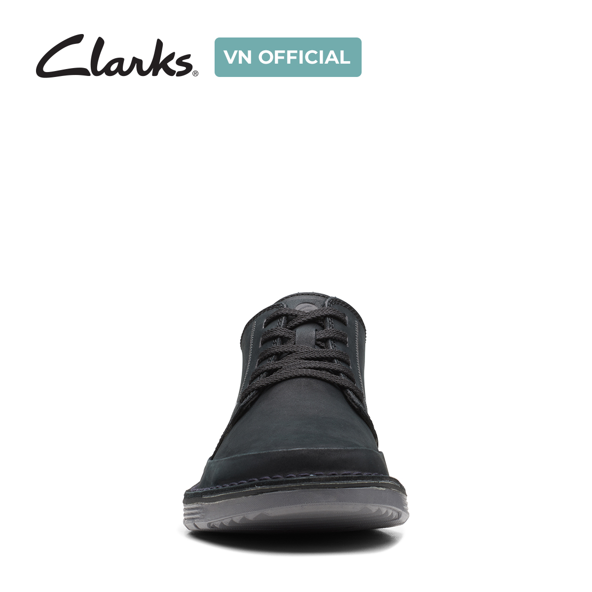 Giày Sneaker Da Nubuck Nam Clarks - Brahnz Low