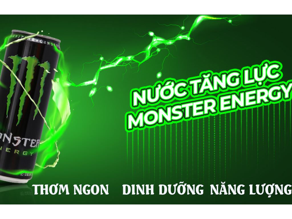 [Siêu thị WinMart] - Nước tăng lực Monster chai 355ml