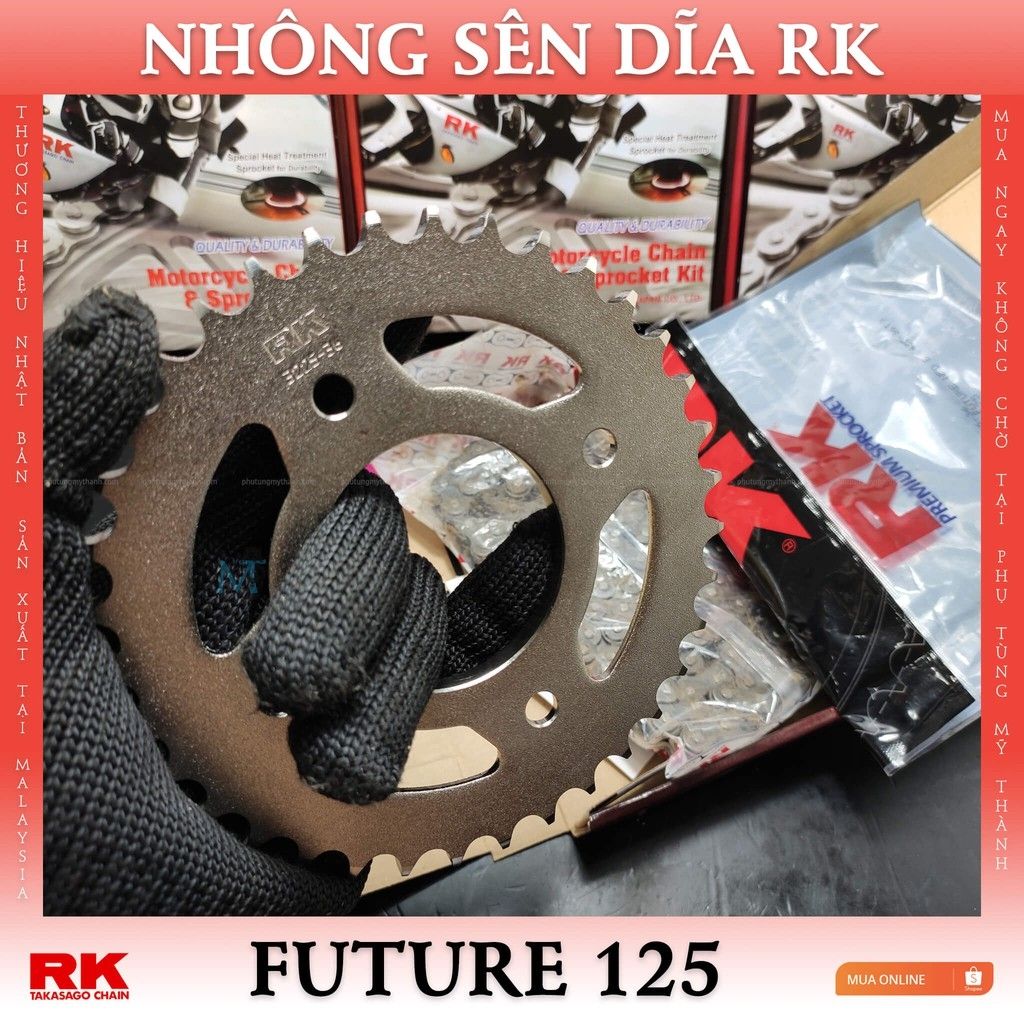 nhông sên đĩa FUTURE 125cc