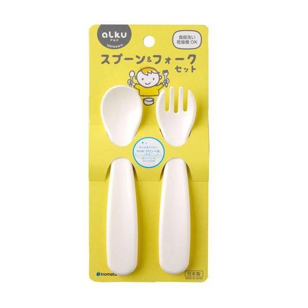 Set thìa nĩa inomata nhật bản cho bé ăn dặm