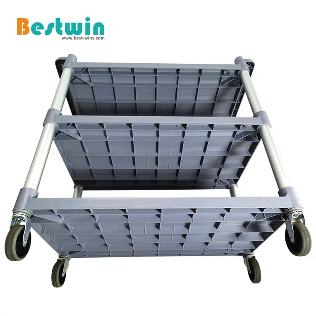 XE ĐẨY PHỤC VỤ 3 TẦNG BẰNG NHỰA