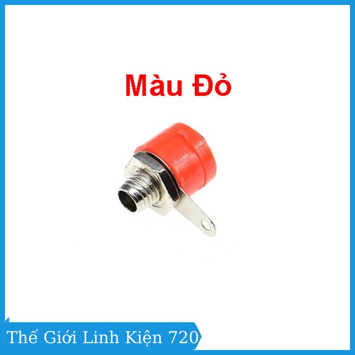 Jack nối JS90 ngắn hai màu đỏ đen