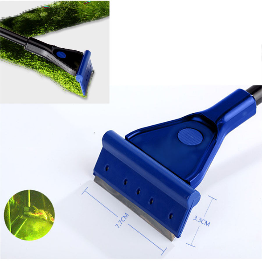 CÂY DỌN BỂ CÁ 5 TRONG 1 CÁN DÀI
