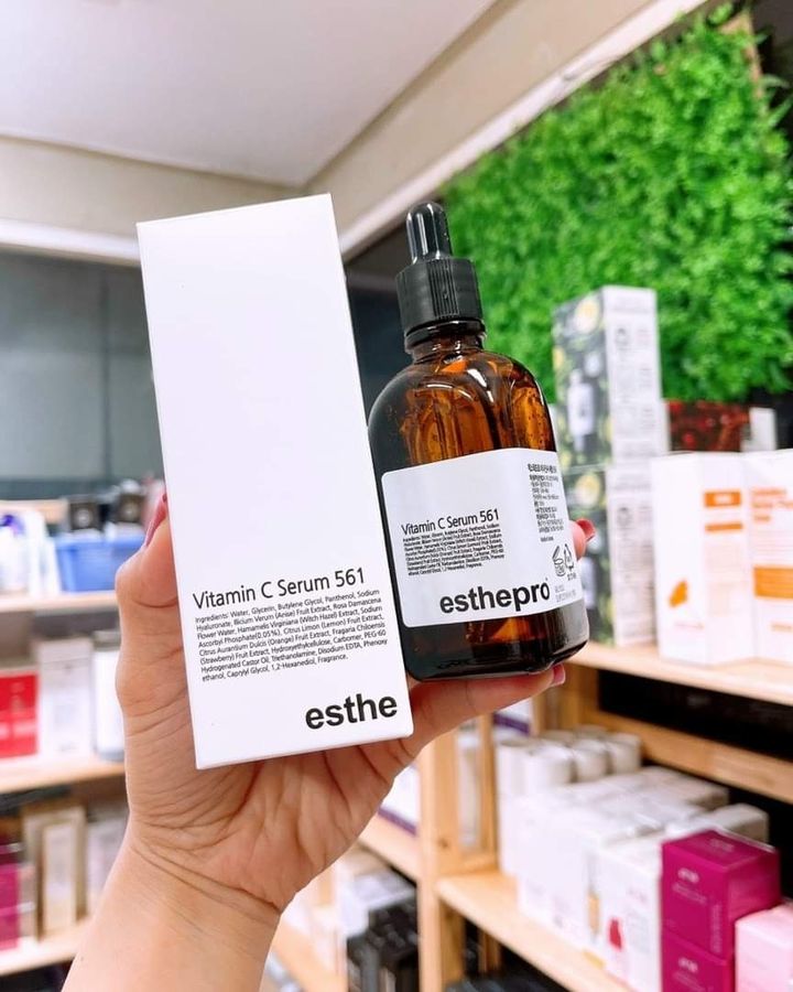 Tinh chất Vitamin C Serum 561 Esthemax giúp phục hồi tái tạo da mẫu mới
