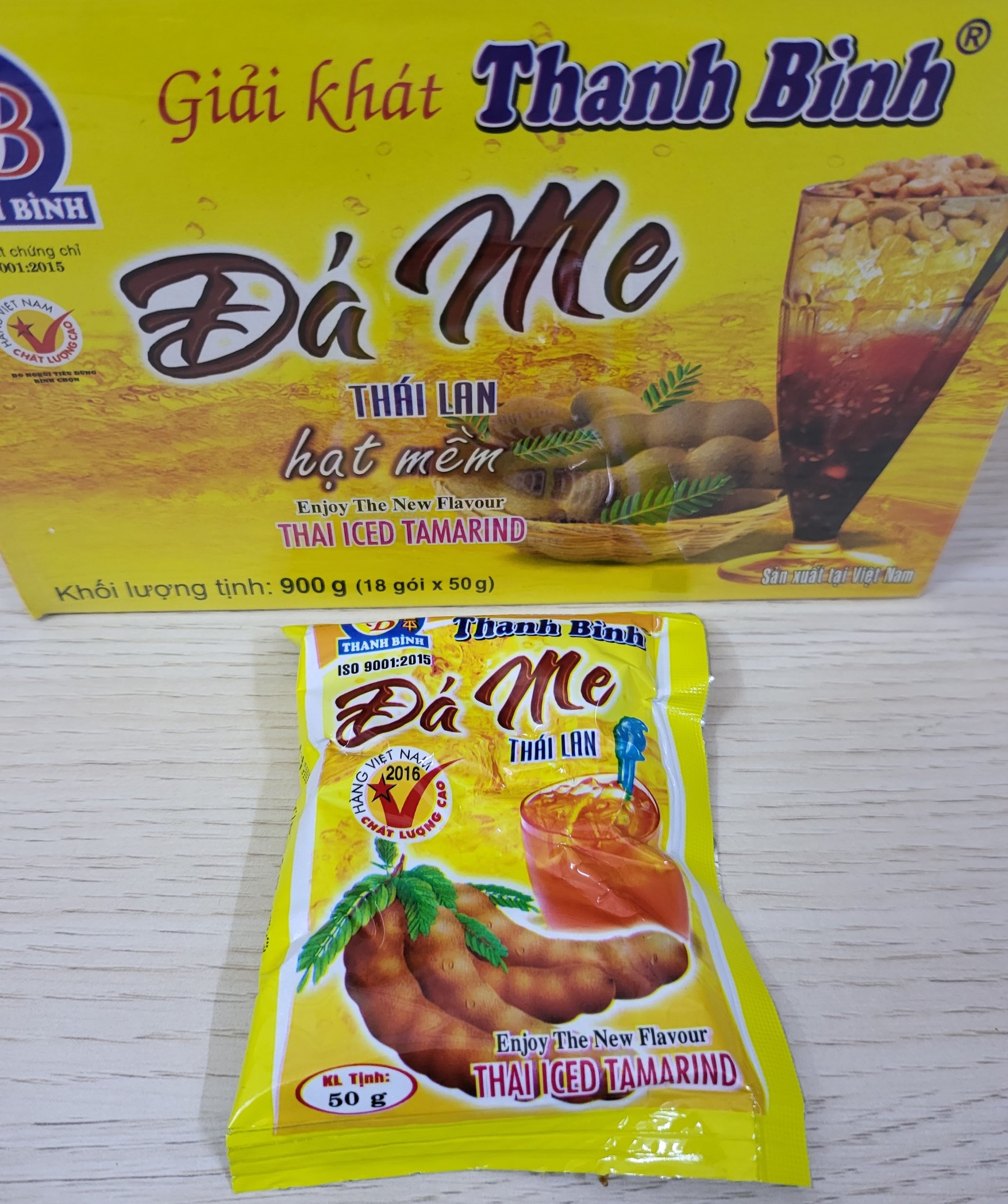 (gói 50g) ĐÁ ME (Me Thái Lan Hạt Mềm) THANH BÌNH Thai Iced Tamarind