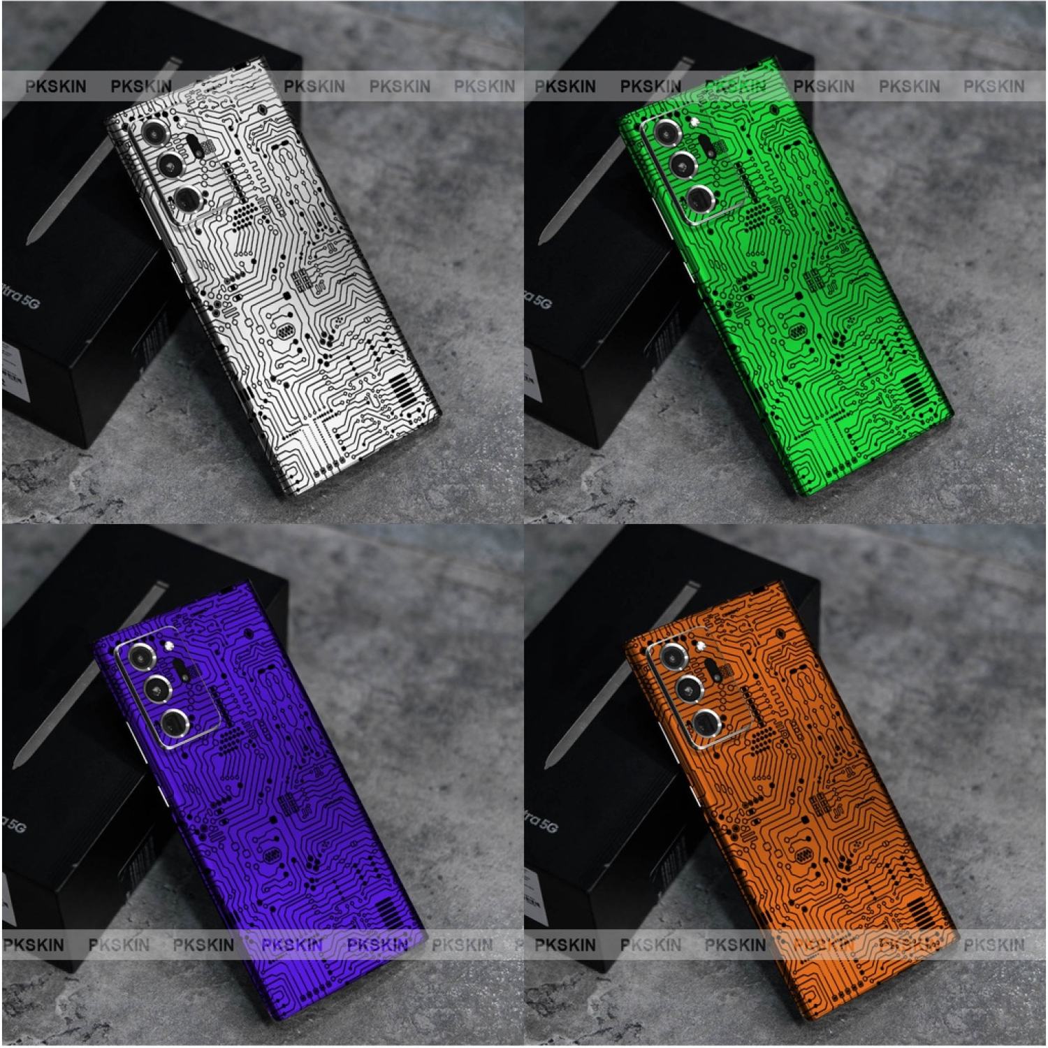 Miếng dán skin vân nổi samsung Note 20 , Note 20 ultra , samsung Note 10 , Note 10 plus full viền