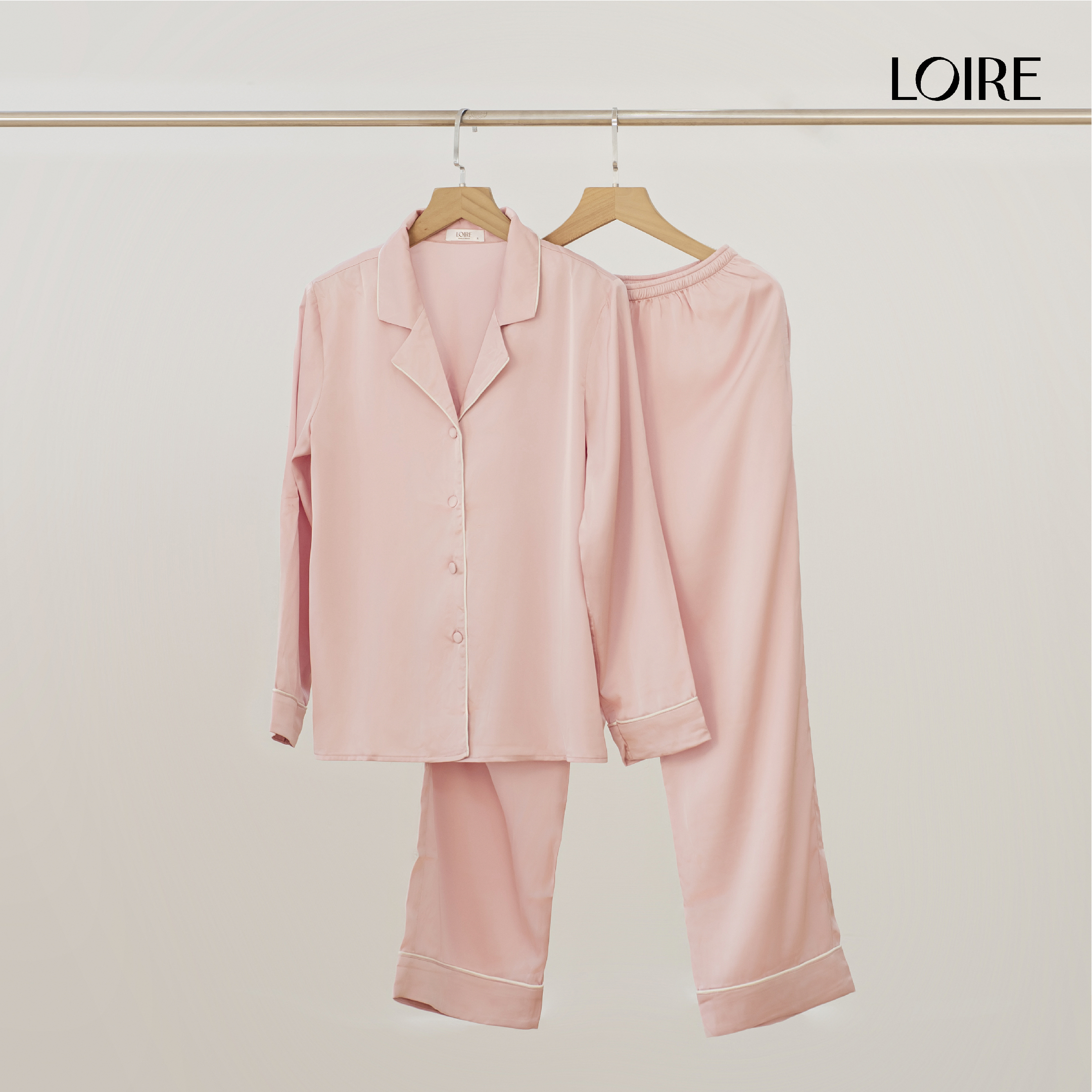 Bộ Pijama Dài Basic Loirechic PDD01