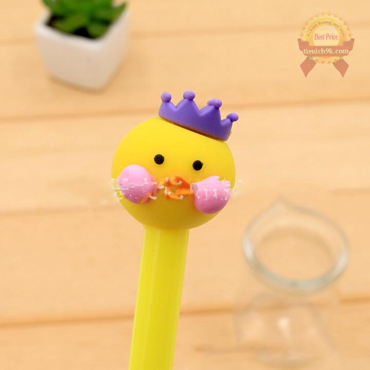 Combo 3 Bút gel nước vịt vàng dễ thương – bút cute