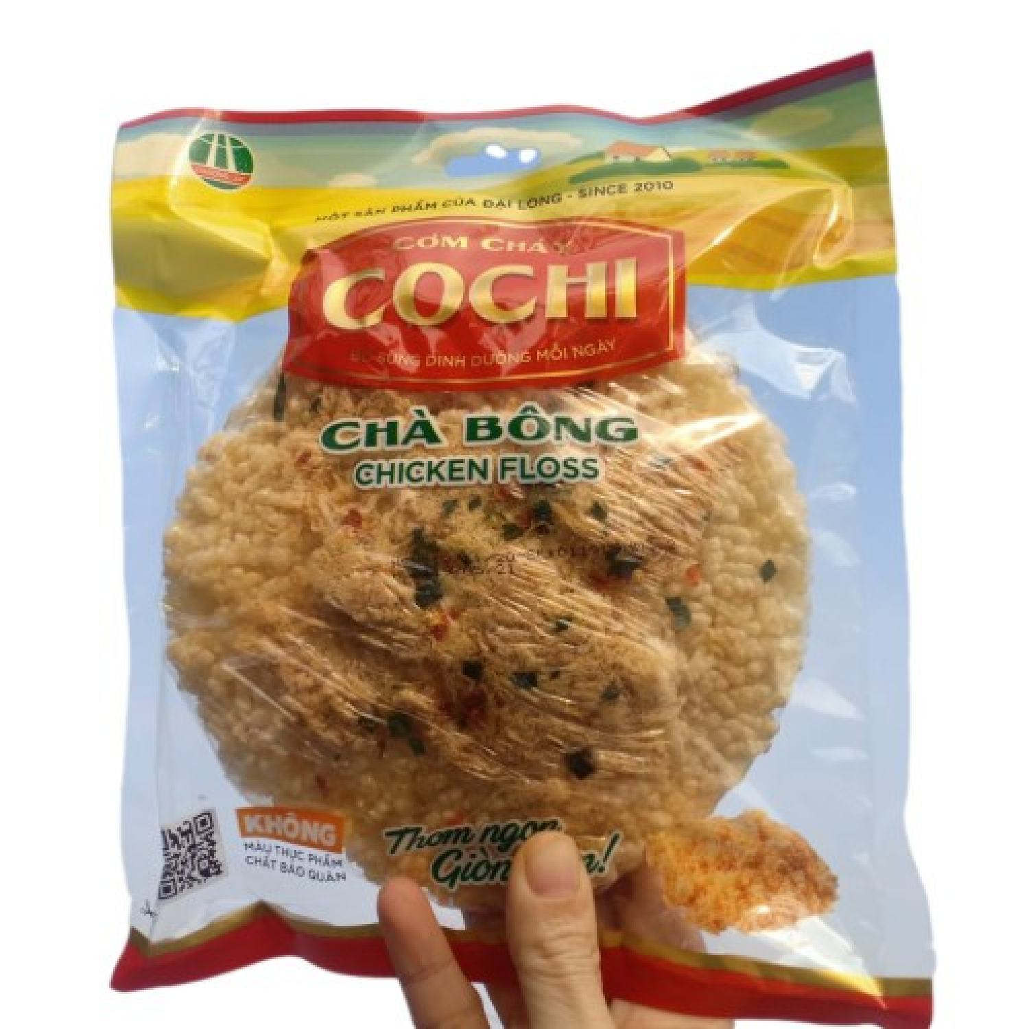 (bán sỉ) Cơm cháy chà bông hành Cochi 65g