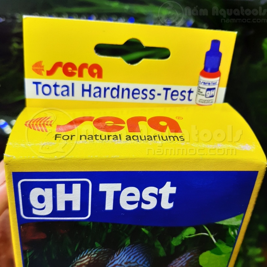 [Chính hãng] Dung dịch test gH SERA - Kiểm tra độ cứng cho bể cá thuỷ sinh