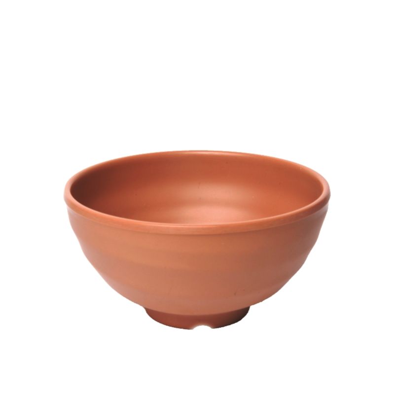 Combo 10 chén cơm CO15N nhựa melamine nhám đen (Fataco)
