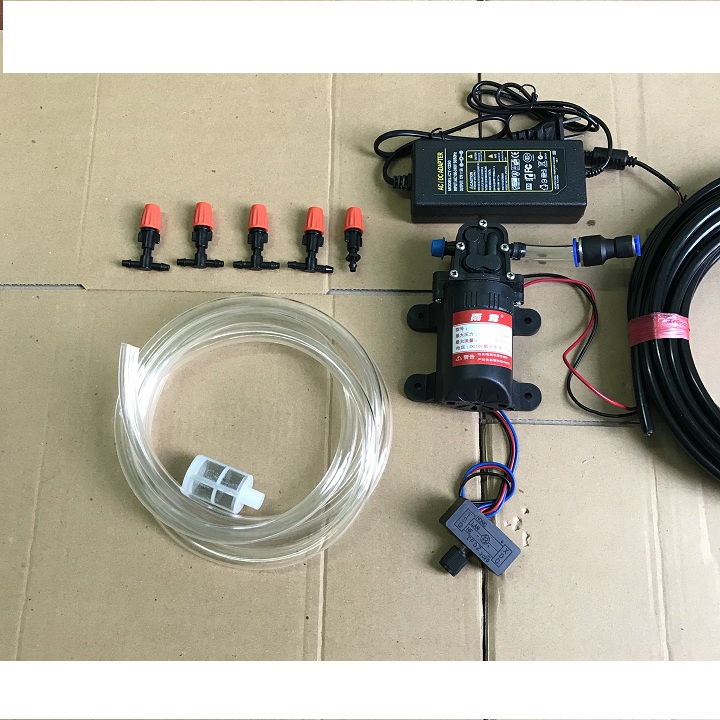 bộ máy phun sương 12v