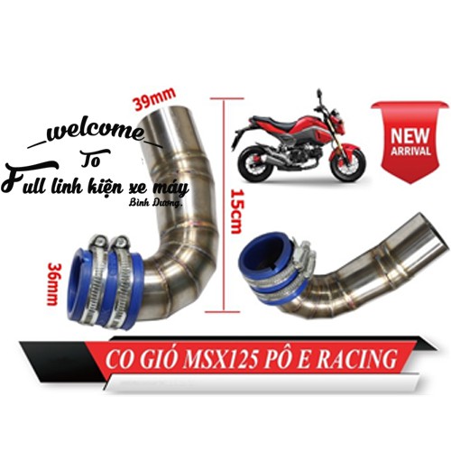 Co gió msx 125 pô e racing