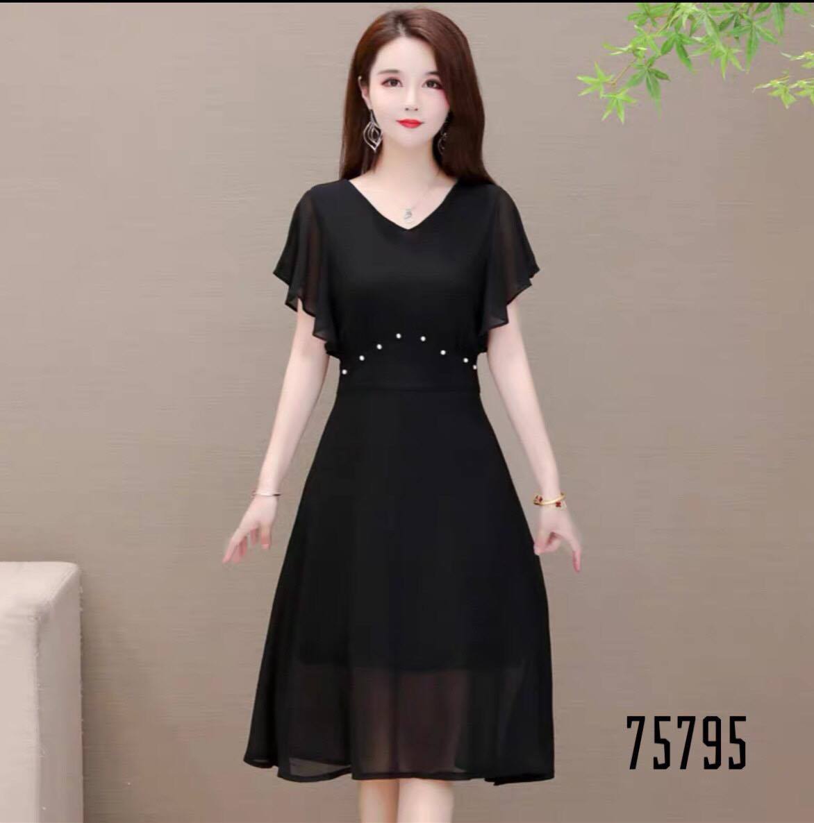 [HCM]ĐẦM XÒE VOAN ĐÍNH NGỌC SIÊU DỄ THƯƠNG