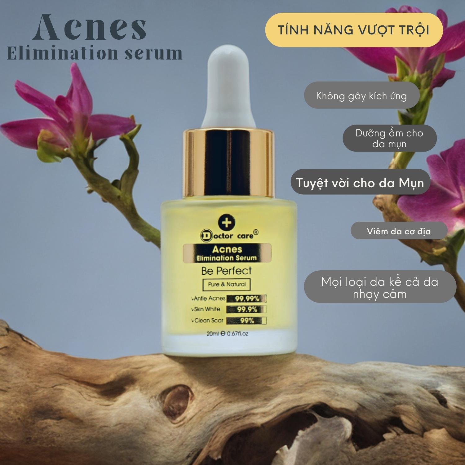 Serum Tri Mụn thâm Doctor Care Acnes Elimination 20ml