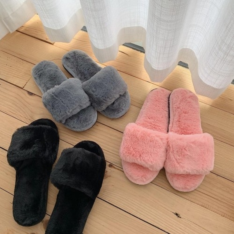 HÌNH THẬT - Dép lông bông plush , dép đi trong nhà lông mềm mại có đế cao su chống trơn trượt , dép lông mang trong nhà bằng nhung siêu xinh , dép bông đi trong nhà , dép mang đi trong nhà chống hôi chân giá rẻ