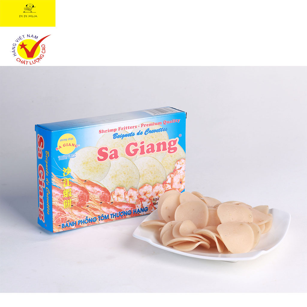 Bánh phồng tôm thượng hạng 200gram Sa Giang