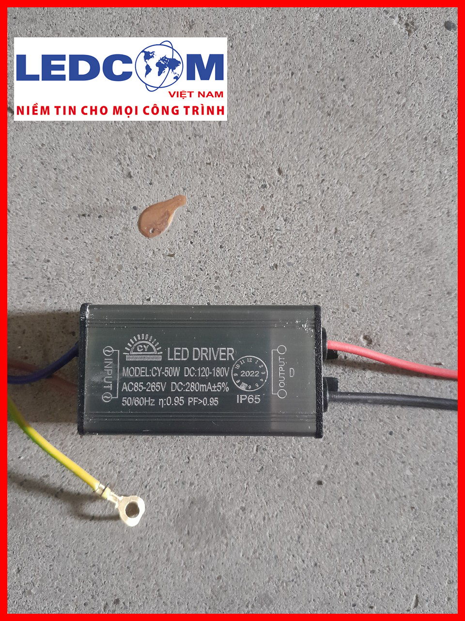 Chấn lưu, tăng phô đèn LED công suất 50w