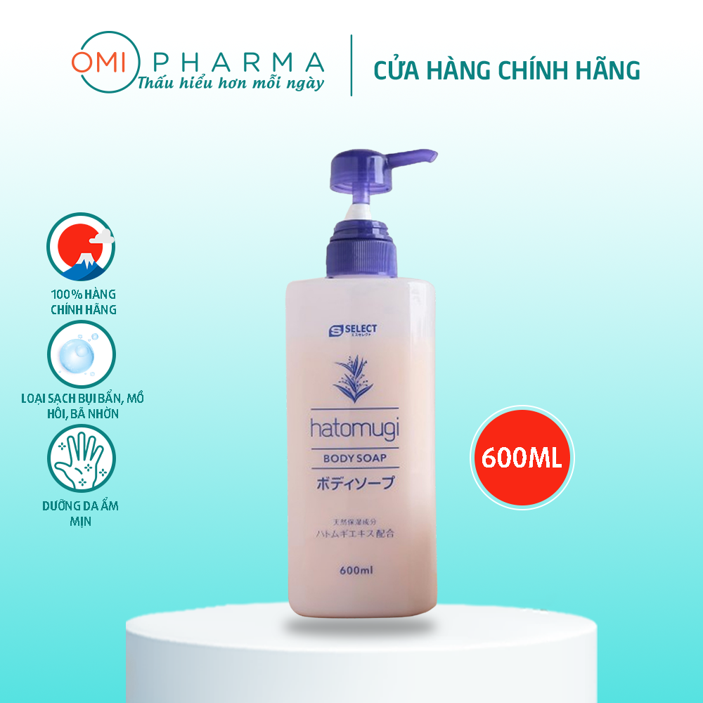 [TẶNG BÔNG TẨY TRANG 80 MIẾNG] Sữa Tắm Dưỡng Ẩm Và Làm Sáng Da S Select Nhật Bản (600ml)