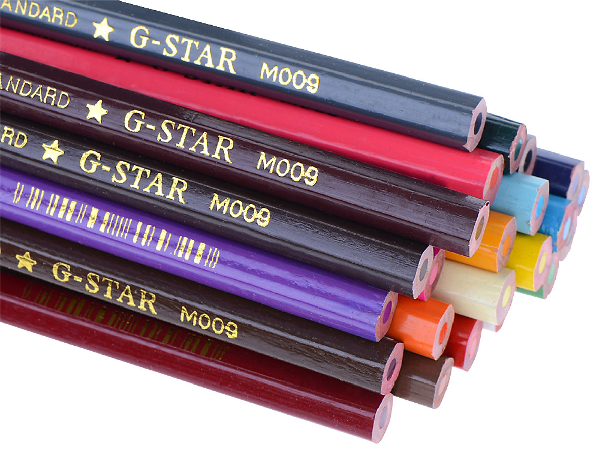 Chì Màu 12 Màu G-Star Dài