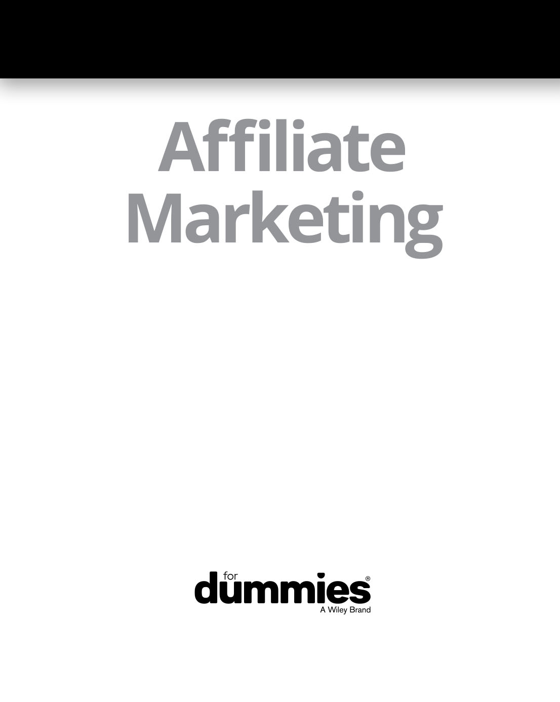 Affiliate Marketing For Dummies