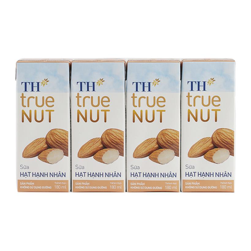 Thùng 48 Hộp Sữa Hạt Hạnh Nhân TH True NUT 180ml