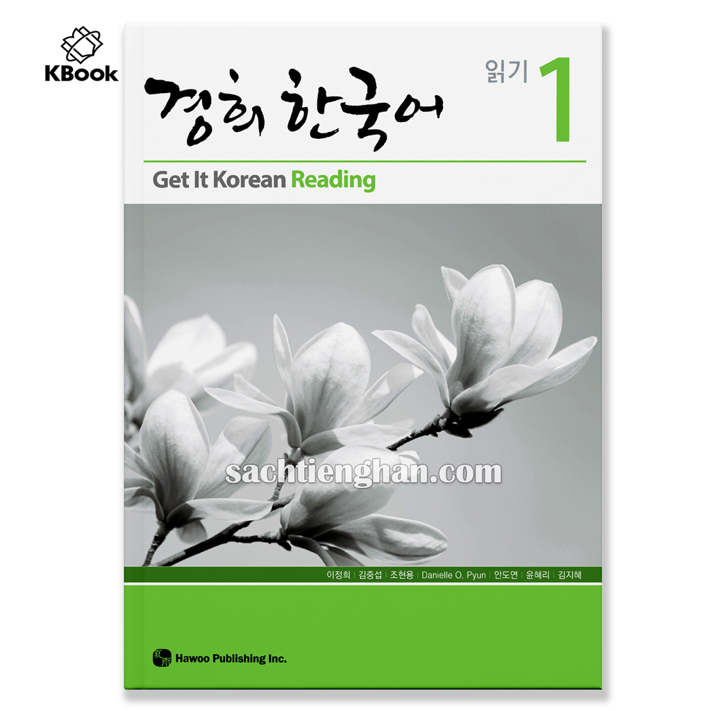 Combo Giáo trình Kyung Hee Reading 1->6 - 경희 한국어 읽기 1->6 (Bản Màu đẹp)