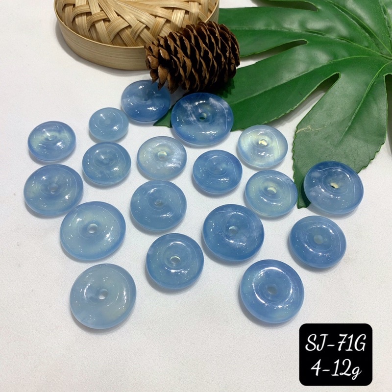Đồng Điếu Aquamarine 5A nhiều Size Đẹp