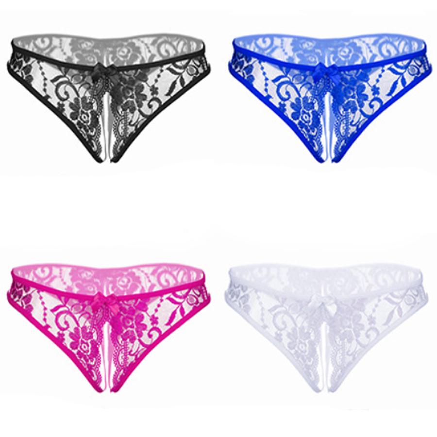 [Choose Color] Women's Underwear with Slit at the Bottom