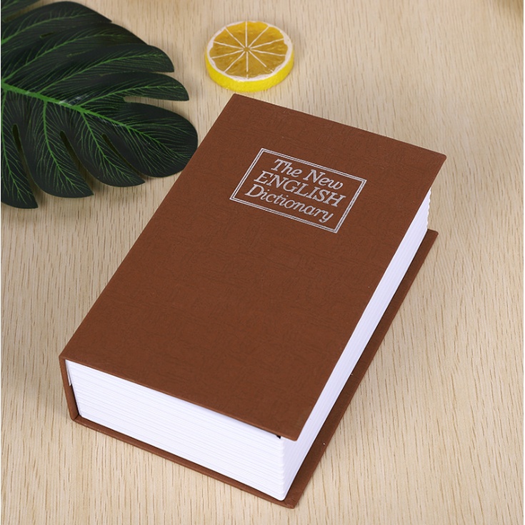 [Giá siêu rẻ] Két sắt hình quyển sách size mini 11.5x8x4.5cm