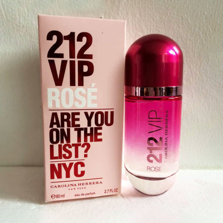 Nước Hoa Nữ Carolina Herrera 212 Vip Rose EDP