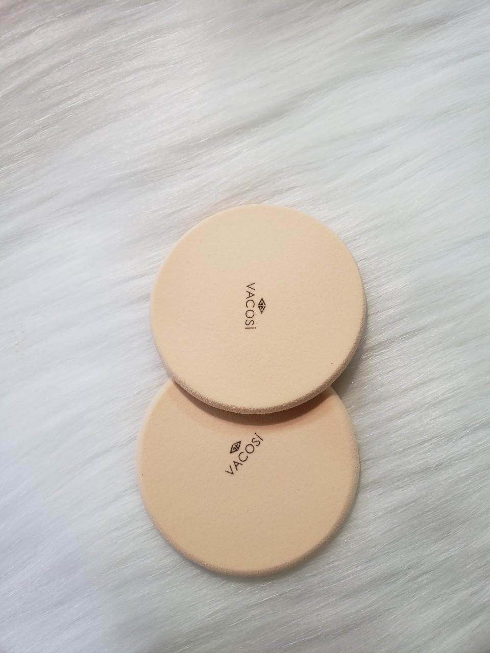 [HCM]Bông phấn ướt VACOSI SMALL DISC SPONGE 2PCS - BP03 ( 2 miếng )