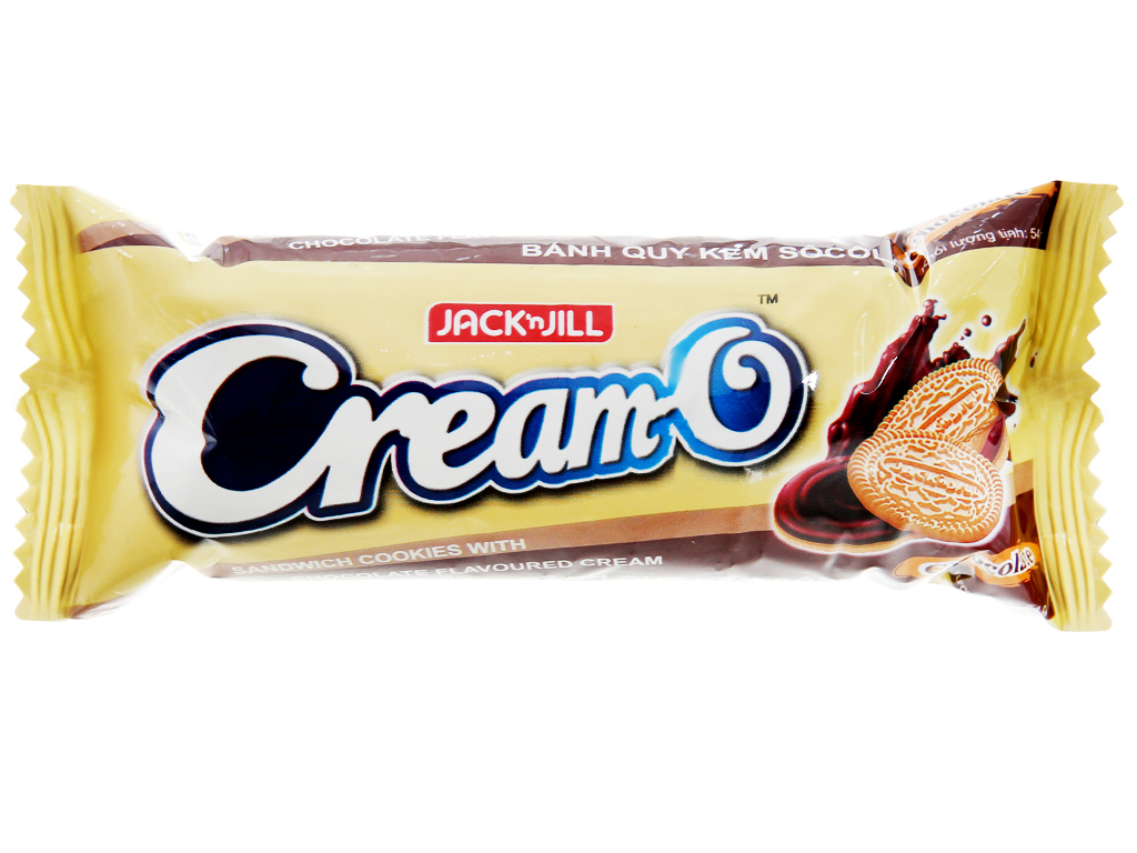 Bánh Quy Cream-O Kem Sôcôla (Cây 54g)