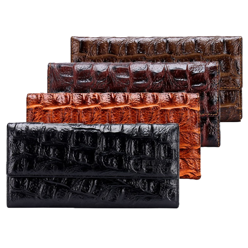 Ví nữ da bò nhiều loại màu da, đen, nâu, vàng bò HK3101-05-08-16-32-36-48-52