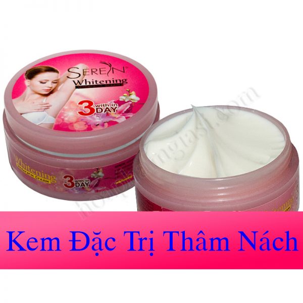 Tẩy trắng, tẩy thâm nách, vùng bikini vĩnh viễn Seren 3day